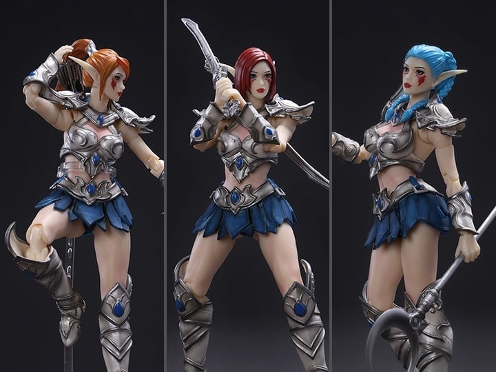 Oak Town Fairy Elf Guard (Ver.A Fair Skin) 1/12 Scale Action Figure Gallery Image 1