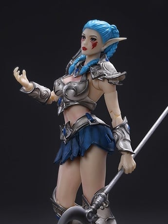 Oak Town Fairy Elf Guard (Ver.A Fair Skin) 1/12 Scale Action Figure Gallery Image 2