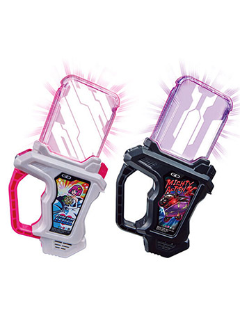 Kamen Rider Outsiders DX Tokimeki Bridal & Proto Mighty Action X Noir Gashat Set Gallery Image 2