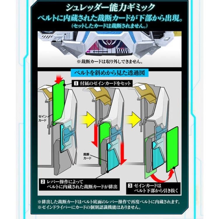 Kamen Rider Outsiders Premium DX Zein Driver Henshin Belt Set Gallery Image 8