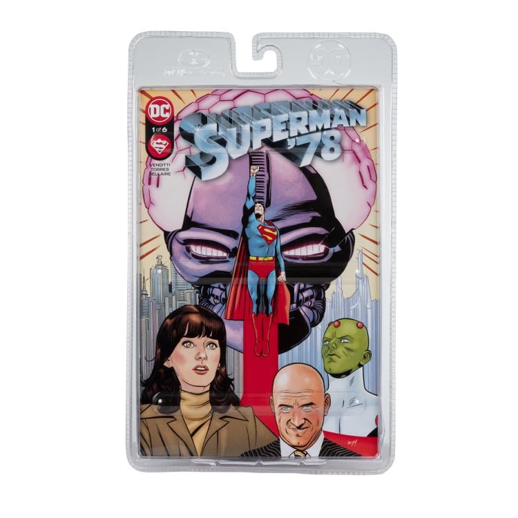 Superman '78 DC Page Punchers Superman 7" Action Figure with Comic Gallery Image 10