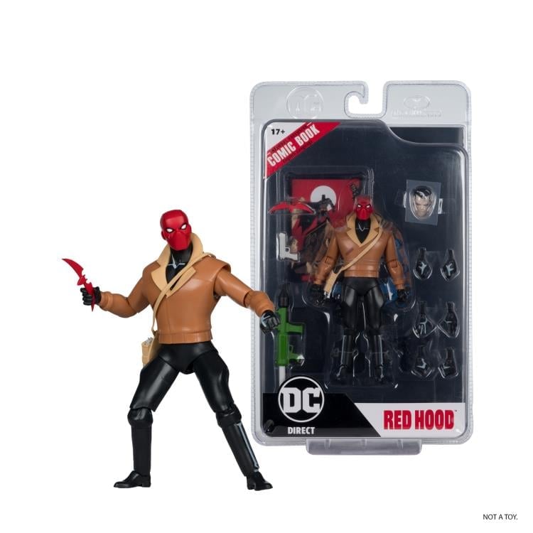 Batman: The Adventures Continue DC Page Punchers Red Hood 6" Action Figure with Comic Gallery Image 8