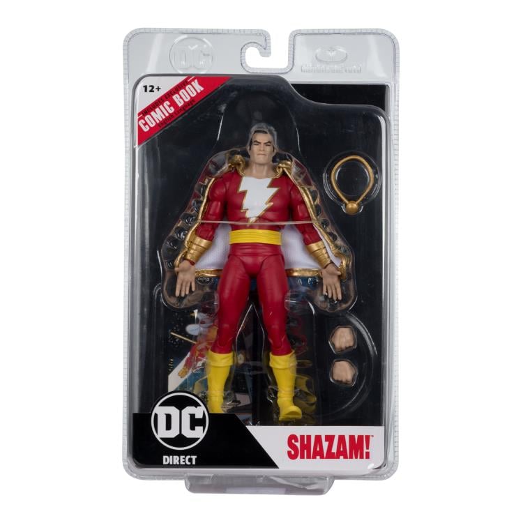 Dawn of DC DC Page Punchers Shazam 7" Action Figure with Comic Gallery Image 9