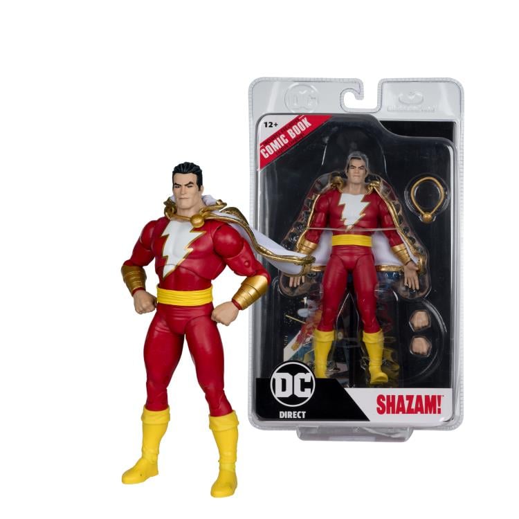 Dawn of DC DC Page Punchers Shazam 7" Action Figure with Comic Gallery Image 8