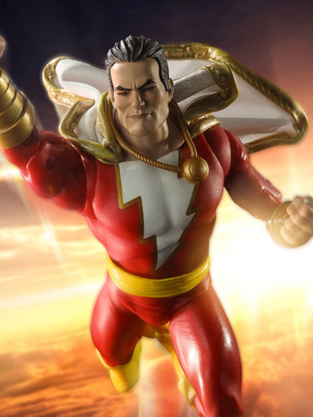 Dawn of DC DC Page Punchers Shazam 7" Action Figure with Comic Gallery Image 2