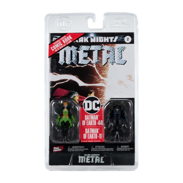 Dark Nights: Metal DC Page Punchers Batman (Earth -44) and Batman (Earth -11) 3" Action Figure Two-Pack with Comic Gallery Image 12