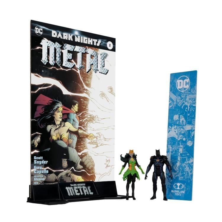 Dark Nights: Metal DC Page Punchers Batman (Earth -44) and Batman (Earth -11) 3" Action Figure Two-Pack with Comic Gallery Image 10