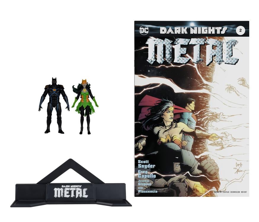 Dark Nights: Metal DC Page Punchers Batman (Earth -44) and Batman (Earth -11) 3" Action Figure Two-Pack with Comic Gallery Image 11