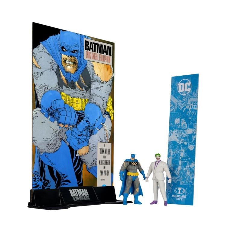 Batman: The Dark Knight Returns DC Page Punchers Batman and The Joker 3" Action Figure Two-Pack with Comic Gallery Image 10