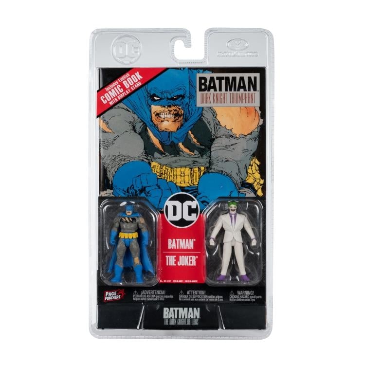 Batman: The Dark Knight Returns DC Page Punchers Batman and The Joker 3" Action Figure Two-Pack with Comic Gallery Image 12