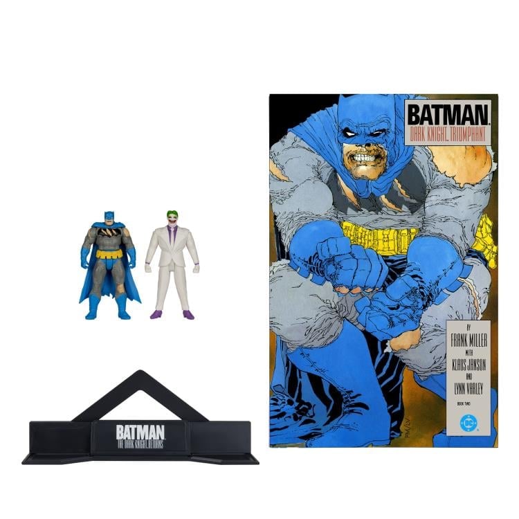 Batman: The Dark Knight Returns DC Page Punchers Batman and The Joker 3" Action Figure Two-Pack with Comic Gallery Image 11