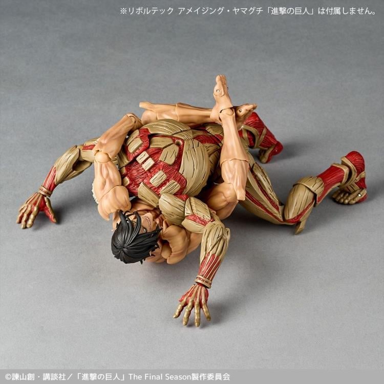 REVOLTECH Amazing Yamaguchi 進撃の巨人 Amazon.com: Revoltech Amazing Yamaguchi Attack on Titan Eren