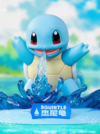 Pokemon Prime Figure Mini Squirtle Mini Figure Gallery Image 2
