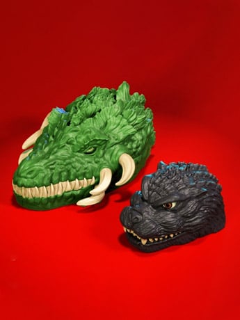 Godzilla vs. Biollante Pocket Toy Playset Two-Pack Gallery Image 2