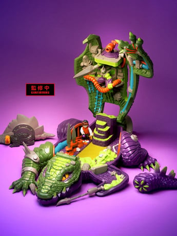 Rover Robin Quantum Realm Conquest the Cowcroc Playset Gallery Image 2