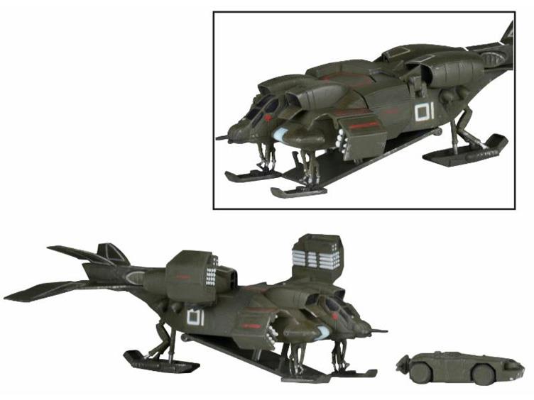 Cinemachines Die-Cast Collectibles Series 01 - UD-4L Cheyenne Dropship Gallery Image 1