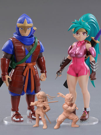 Kage Shadow of The Ninja Hayate and Kaede Figure Set Gallery Image 2