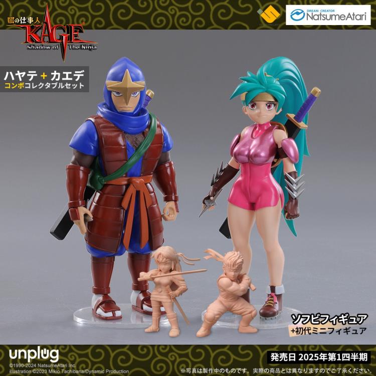 Kage Shadow of The Ninja Hayate and Kaede Figure Set Gallery Image 3
