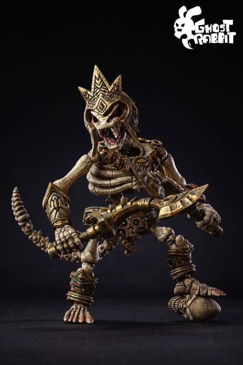 The Bone Empire Skeletal Snake Soldier Rattlesnake Scout 1/12 Scale Action Figure Gallery Image 4