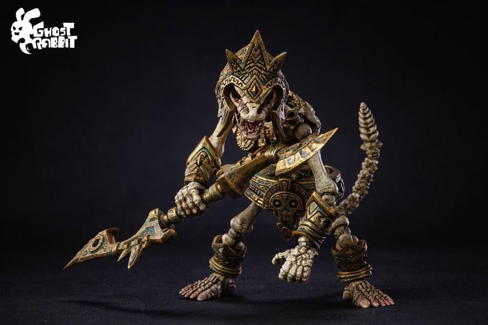 The Bone Empire Skeletal Snake Soldier Rattlesnake Scout 1/12 Scale Action Figure Gallery Image 6