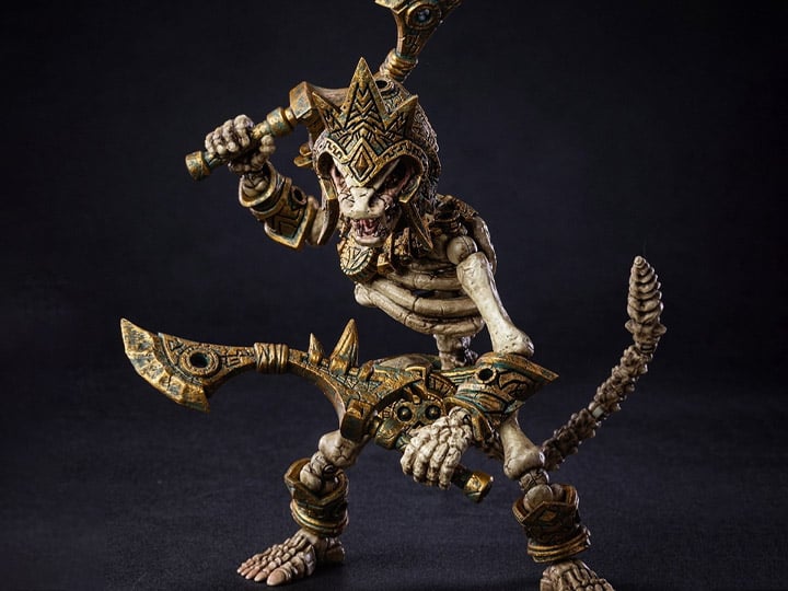 The Bone Empire Skeletal Snake Soldier Rattlesnake Scout 1/12 Scale Action Figure Gallery Image 1