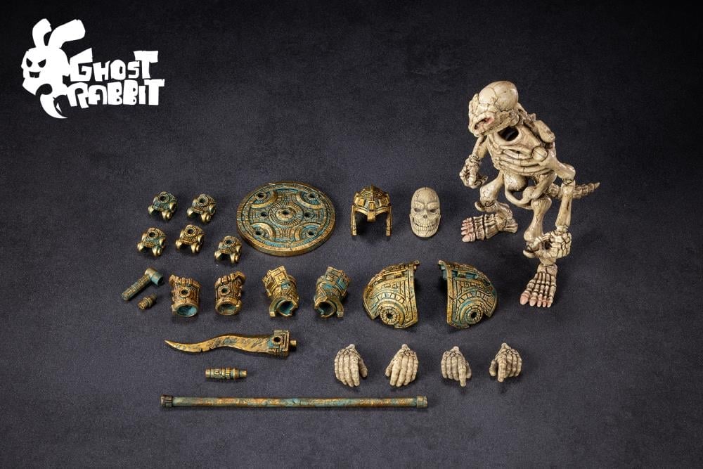 The Bone Empire Skeletal Snake Soldier Half-Snake Warrior 1/12 Scale Action Figure Gallery Image 9