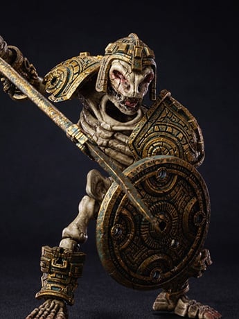 The Bone Empire Skeletal Snake Soldier Half-Snake Warrior 1/12 Scale Action Figure Gallery Image 2