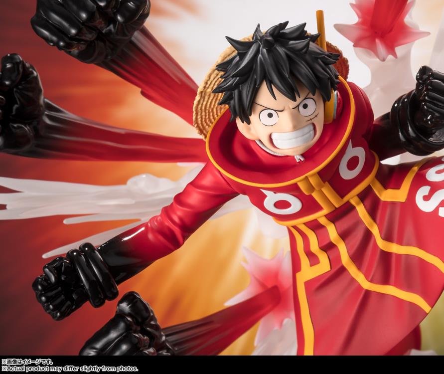 One Piece FiguartsZERO Extra Battle Monkey D. Luffy (Gum Gum Hawk Gatling) Gallery Image 7