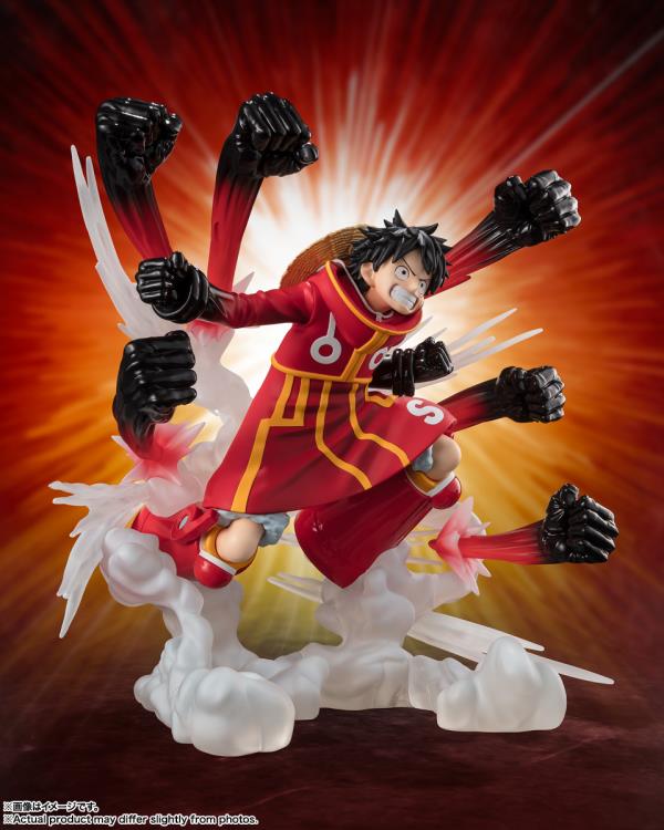 One Piece FiguartsZERO Extra Battle Monkey D. Luffy (Gum Gum Hawk Gatling) Gallery Image 4