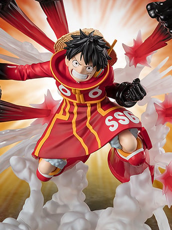 One Piece FiguartsZERO Extra Battle Monkey D. Luffy (Gum Gum Hawk Gatling) Gallery Image 2