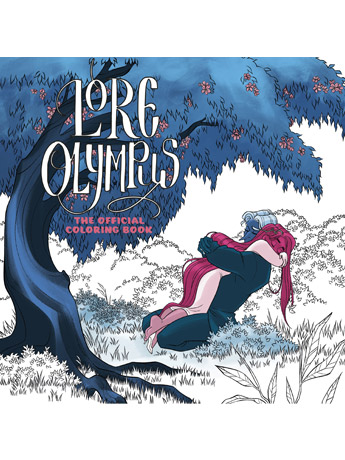 Lore Olympus: The Official Coloring Book Gallery Image 2