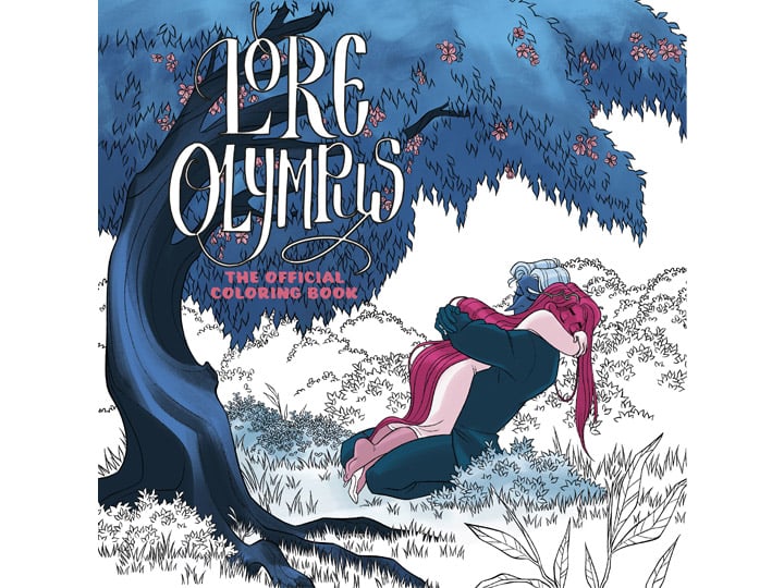 Lore Olympus: The Official Coloring Book Gallery Image 1