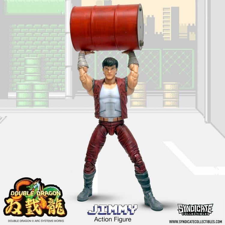 Double Dragon Jimmy Lee Deluxe Action Figure Gallery Image 5
