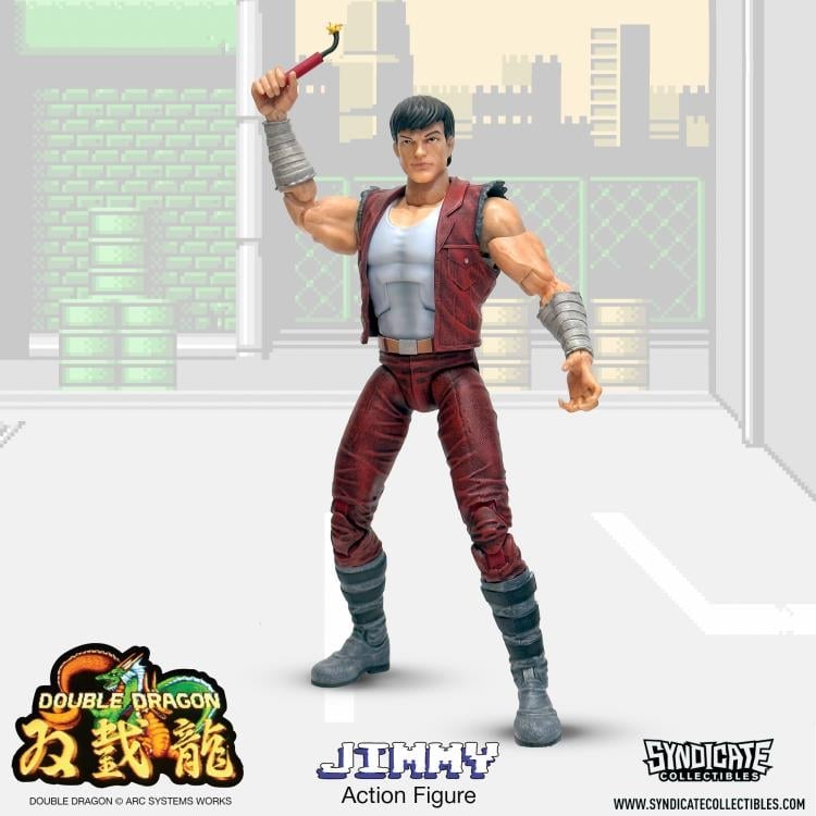 Double Dragon Jimmy Lee Deluxe Action Figure Gallery Image 9