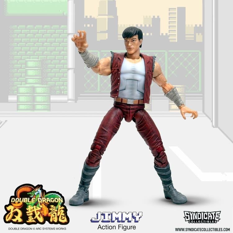 Double Dragon Jimmy Lee Deluxe Action Figure Gallery Image 7