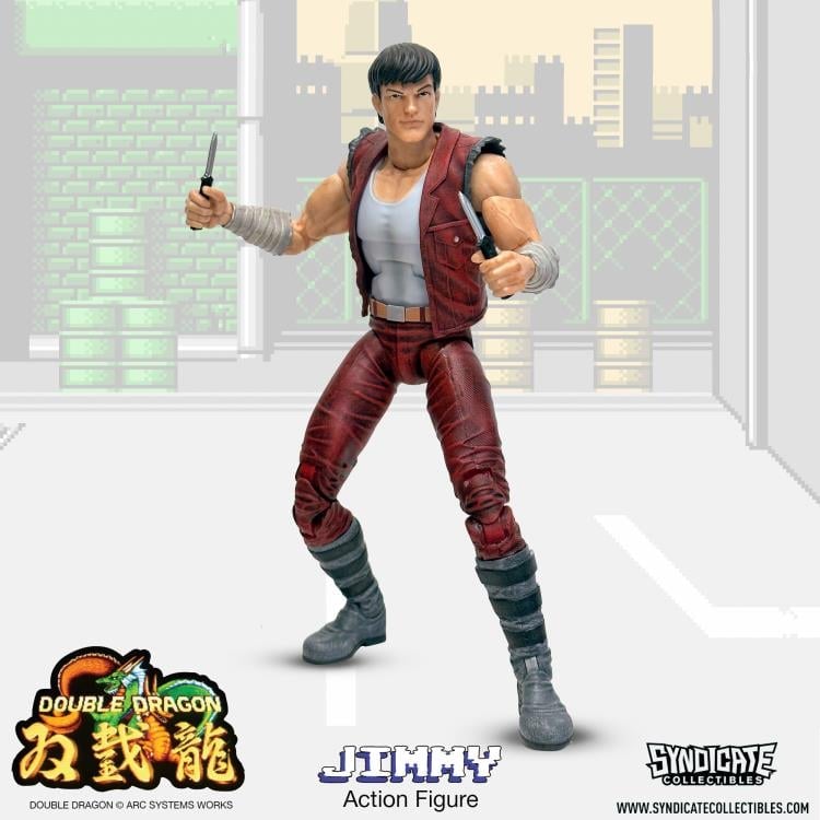 Double Dragon Jimmy Lee Deluxe Action Figure Gallery Image 4
