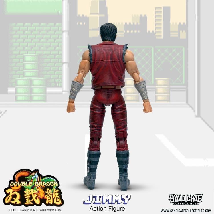 Double Dragon Jimmy Lee Deluxe Action Figure Gallery Image 3