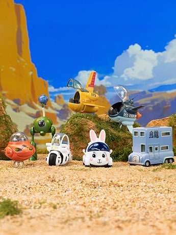Dragon Ball Die-cast Vehicle Series Box of 6 Random Vehicles Gallery Image 2