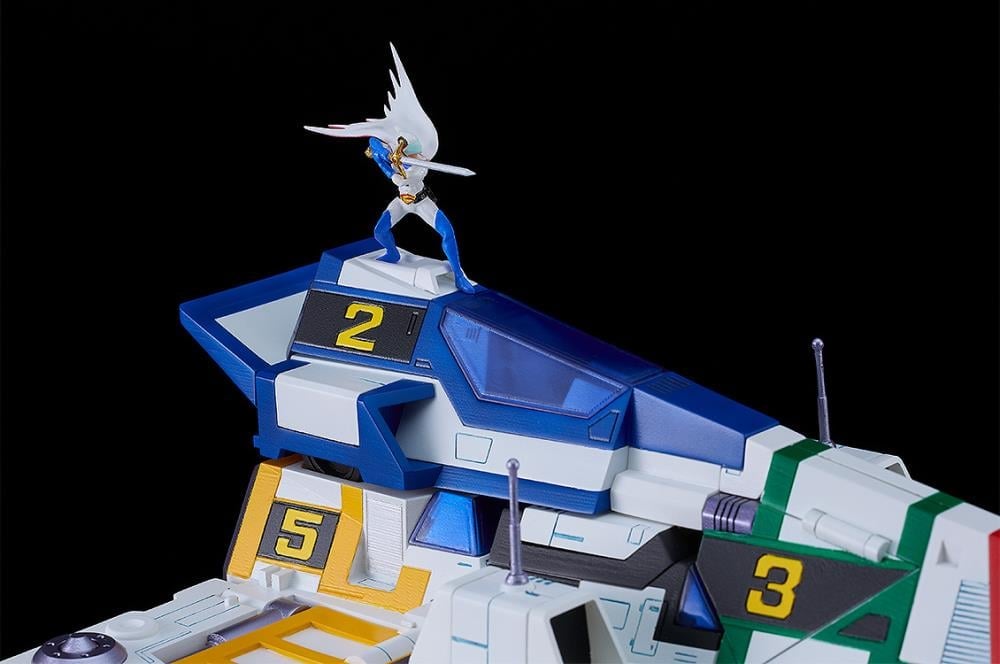 Science Ninja Team Gatchaman Moderoid Gatcha Spartan Model Kit Gallery Image 6
