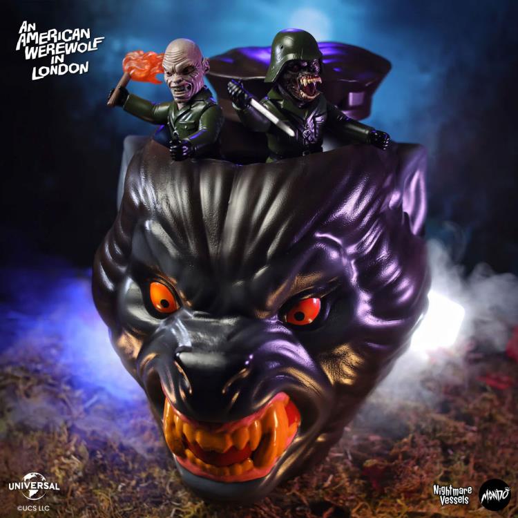 An American Werewolf in London Nightmare Vessels Demons Soft Vinyl Figure Set Gallery Image 4