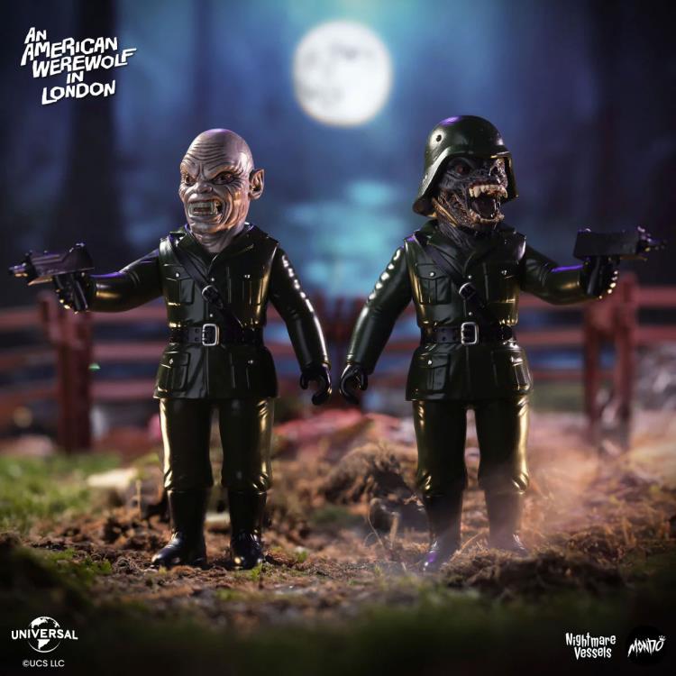 An American Werewolf in London Nightmare Vessels Demons Soft Vinyl Figure Set Gallery Image 8