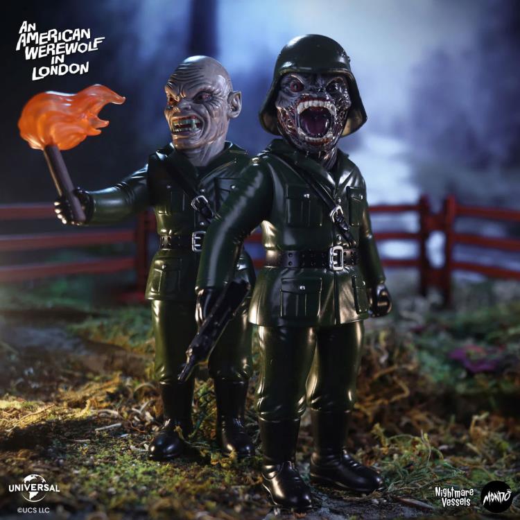 An American Werewolf in London Nightmare Vessels Demons Soft Vinyl Figure Set Gallery Image 11