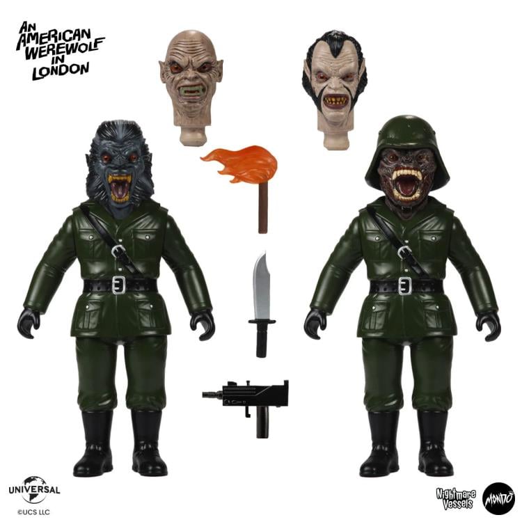 An American Werewolf in London Nightmare Vessels Demons Soft Vinyl Figure Set Gallery Image 33
