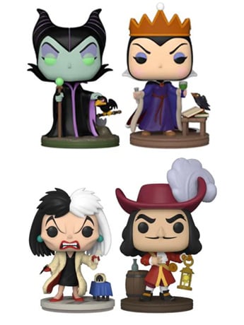 Pop! Disney: Disney Villains Four-Pack Exclusive Gallery Image 2