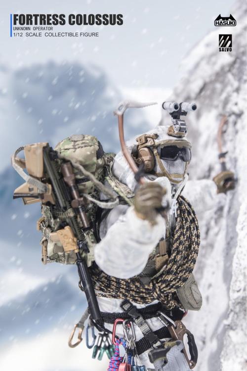 Black Ops Salvo Series SA03 Snow Mountain Ghost 1/12 Scale Action