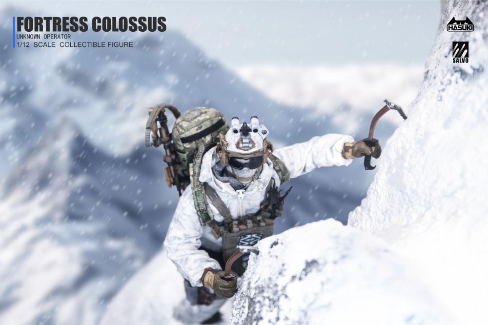 Black Ops Salvo Series SA03 Snow Mountain Ghost 1/12 Scale Action Figure Gallery Image 8