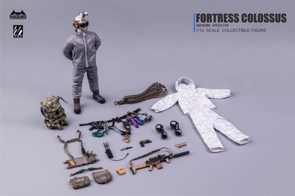 Black Ops Salvo Series SA03 Snow Mountain Ghost 1/12 Scale Action