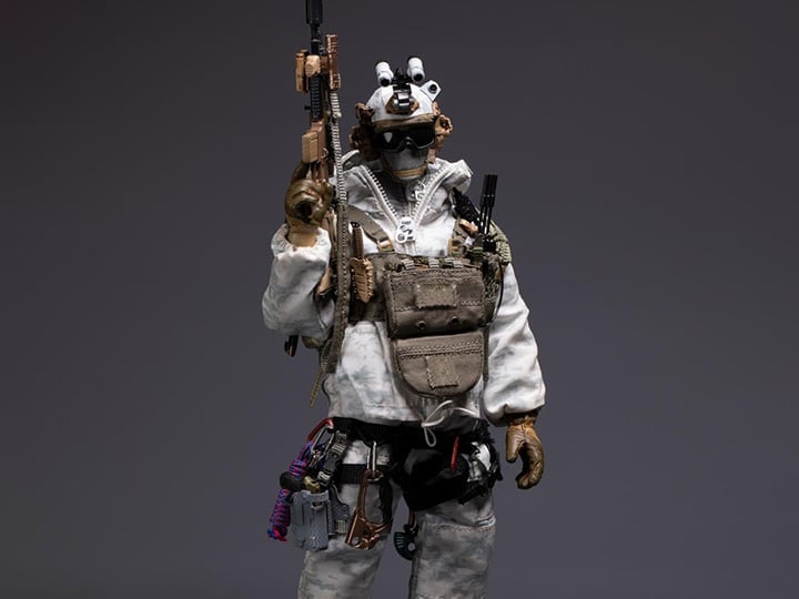 Black Ops Salvo Series SA03 Snow Mountain Ghost 1/12 Scale Action