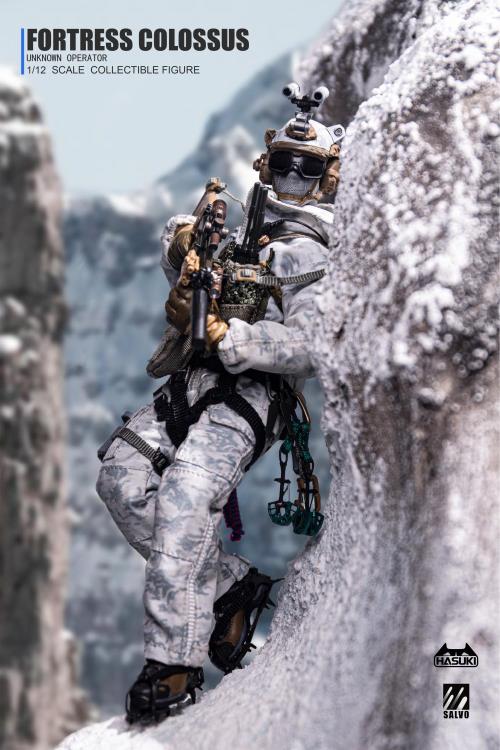 Black Ops Salvo Series SA03 Snow Mountain Ghost 1/12 Scale Action
