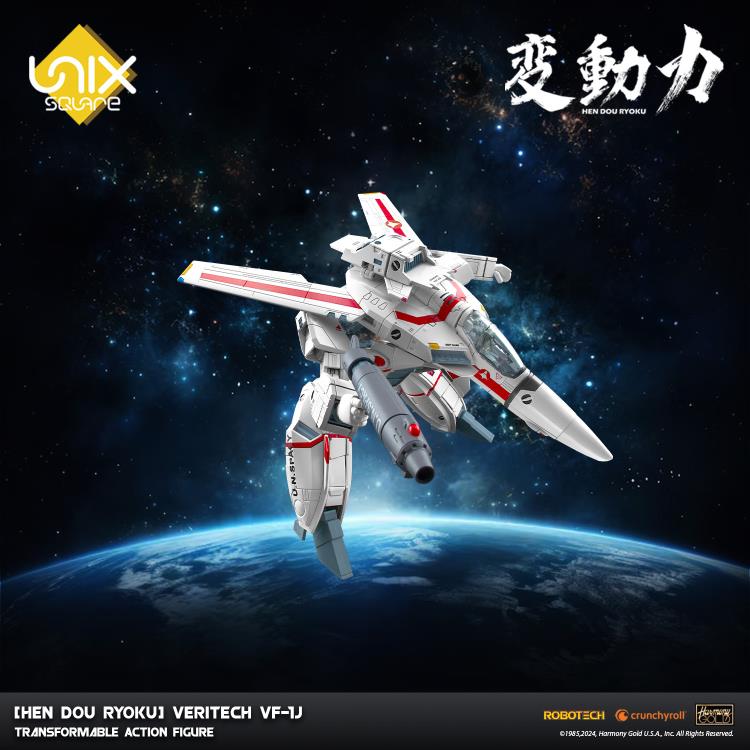 Robotech Hen Dou Ryoku Veritech VF-1J Transformable Action Figure Gallery Image 22